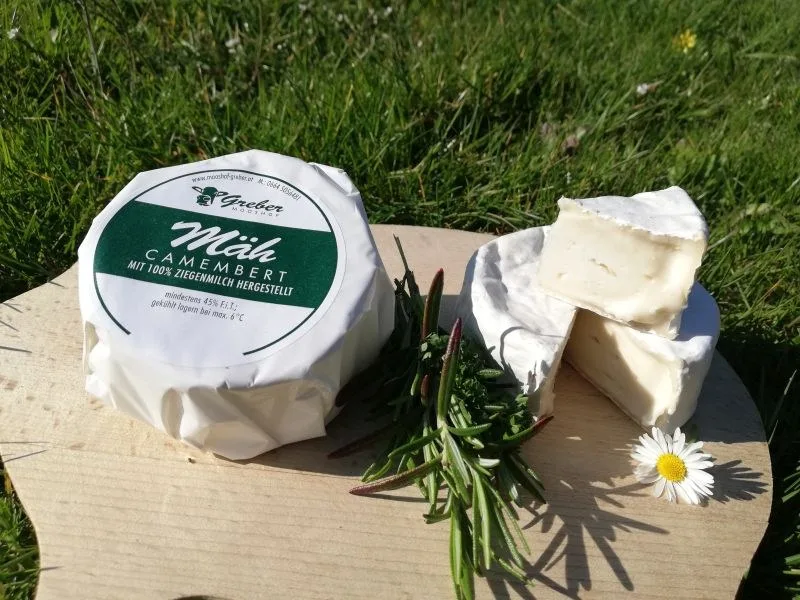 MÄH Camembert aus Ziegenmilch vom Mooshof